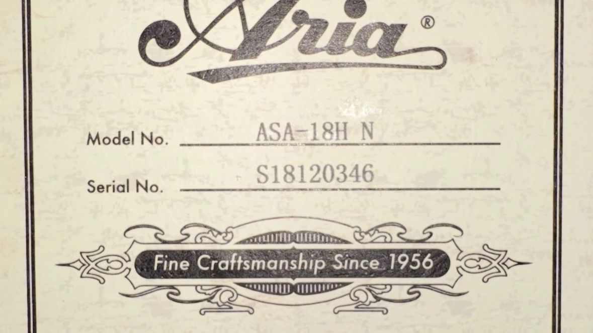 Гитара Aria ASA 18H N - Матушка земля смотреть онлайн