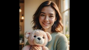 Песня "Девушка с мягкой игрушкой".