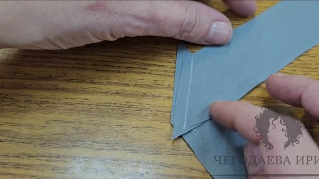 Как соединить две полоски по косой. смотреть онлайн