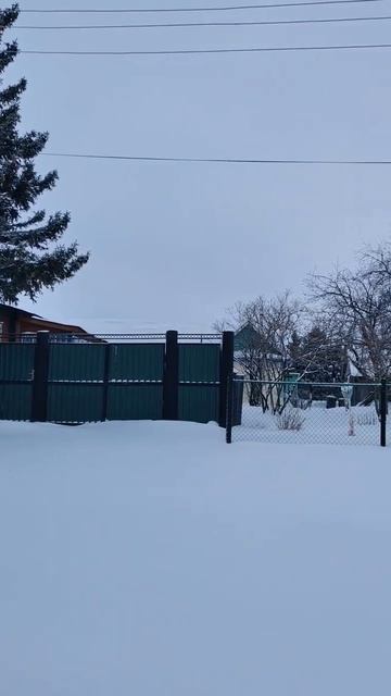 Зима в деревне Тябердино Челны!