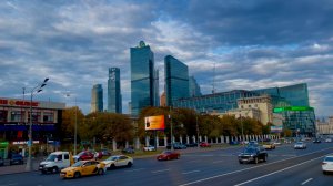 По Москве на экскурсионном автобусе. Москва. Эпизод 105