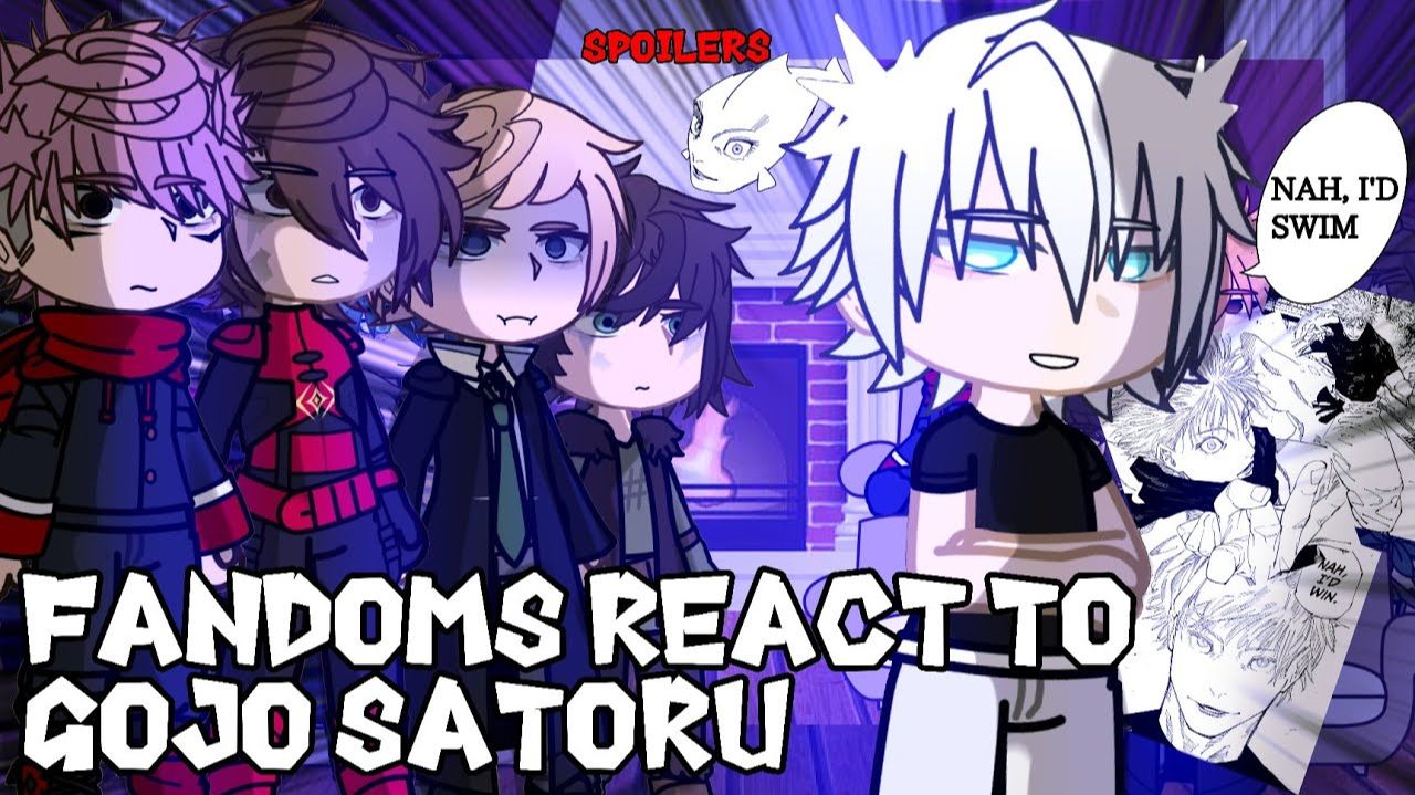 Реакция фандомов на Годжо / Персонажи из разных вселенных / Гача реакция / Jujutsu Kaisen смотреть онлайн