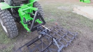 DIY Mini Tractor  МИНИТРАКТОР  ПРОБА БОРОНЫ