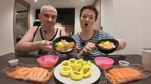 Мукбанг БЫСТРЫЙ ужин за КОПЕЙКИ в Таиланде! СПЛЕТНИЧАЕМ, Ютуб и ТГ блокируют, КУДА пойдём?! Ужин