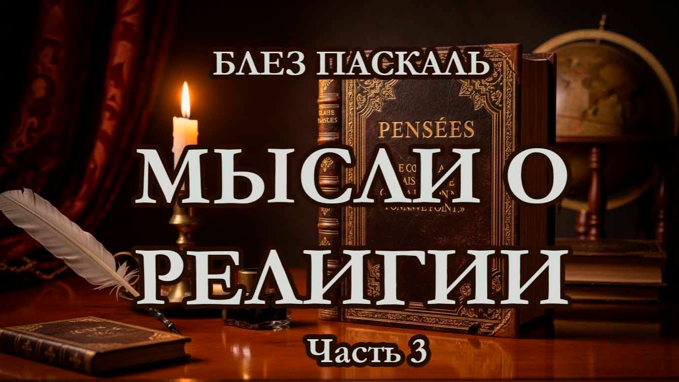 Мысли о религии. Блез Паскаль. Часть 3