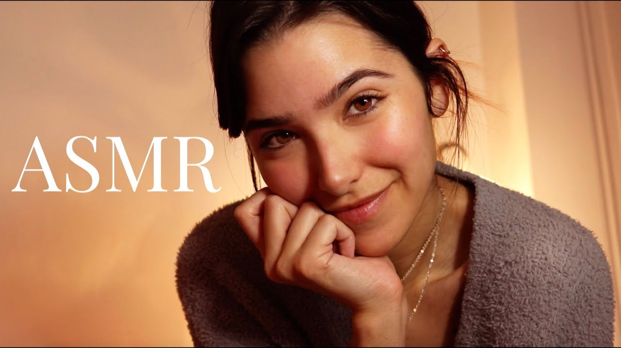 ASMR Tucking You In (Fire crackling, Skin care, Soft Sounds, Ear Brushing, Hair Play...) смотреть онлайн