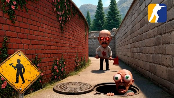 ОТ ЭТОГО МАНЬЯКА НЕВОЗМОЖНО УБЕЖАТЬ (УГАРНЫЙ МАНЬЯК в CS2)