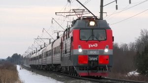 ЭП1М-806 со скорым поездом Нижний Новгород - Ижевск