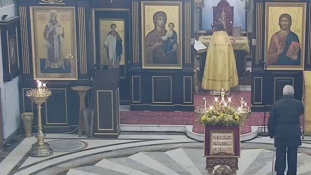 23.12.2025 Божественная Литургия. Вторник. Седмица 29-я по Пятидесятнице. смотреть онлайн