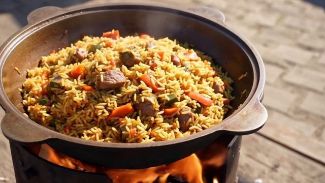 Плов узбекский. Рецепт внутри. смотреть онлайн