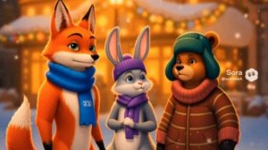 Песенки про животных для самых маленьких! Новогоднее настроение!