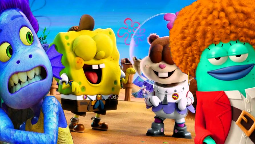 🍍Рождественская песня🍍 Губки Боба — Губка Боб в кино(4К Дубляж) смотреть онлайн