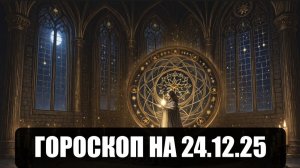 Гороскоп на 24 декабря