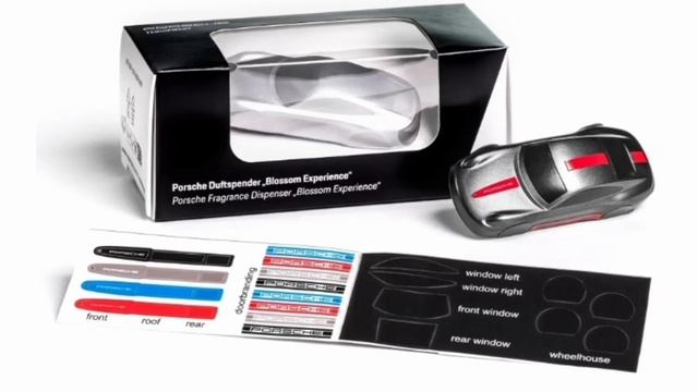 Original Porsche Fragrance Dispenser. PORSCHE-UPGRADE.RU смотреть онлайн