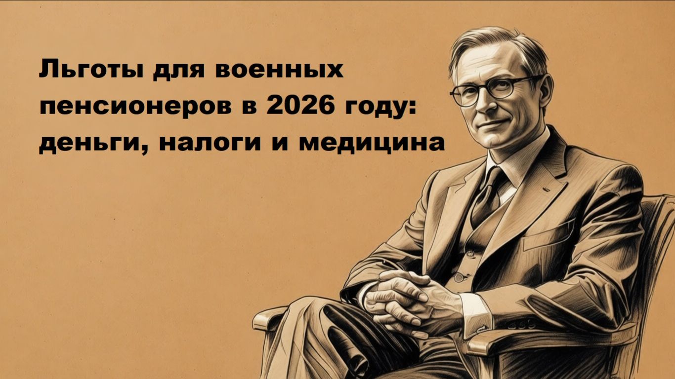 Льготы военным пенсионерам в 2026 году: пенсии, налоги, медицинское обслуживание смотреть онлайн