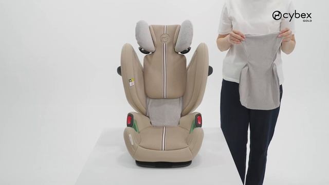Как прикрепить летний чехол к автокреслу Pallas G3 CYBEX