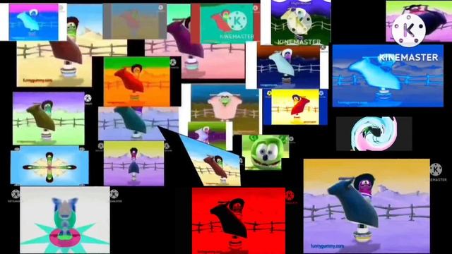 Gummy Bear эффект 23 гуммиберов