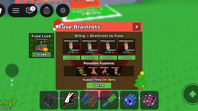 я открыл кризмас лаки блоки