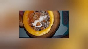 Распаковка/Обзор/ Еда / Настоящий лобио и рисовая каша с тыквой курагой, черносливом.