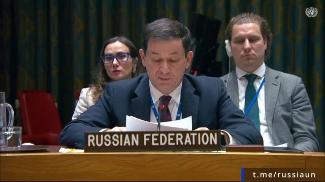 Д.А.Полянский на заседании Совета Безопасности ООН по Судану, Нью-Йорк, 22 декабря 2025 года