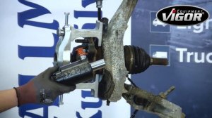 Vigor V7027 Съемник ступиц / ступичных подшипников Wallmek: 01-00049