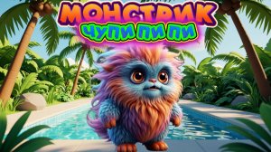 Монстрик Чупи Пи Пи , веселая песенка для детей