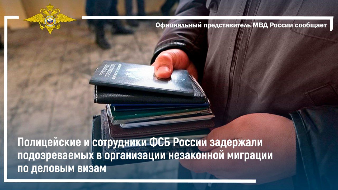 Оперативники задержали подозреваемых в организации незаконной миграции по деловым визам смотреть онлайн