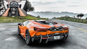 Lamborghini Revuelto ｜ Forza Horizon 5 ｜ Steering Wheel Gameplay