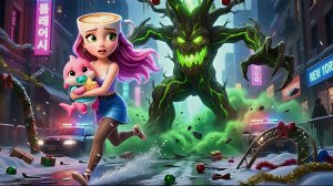 Балерина Капучина и Капучино Ассасино спасают ребенка от дерева монстра