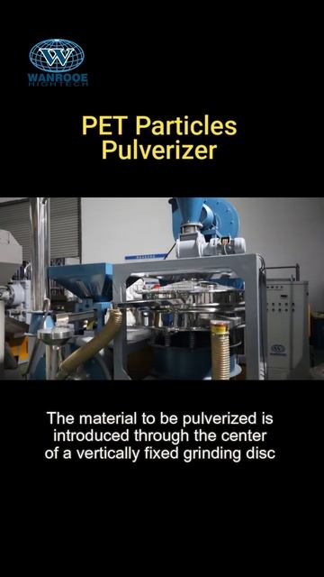 Мельница для измельчения ПЭТ со средней твердостью в порошки смотреть онлайн