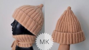 МК Шапка ПИПКА резинкой 2 на 2!