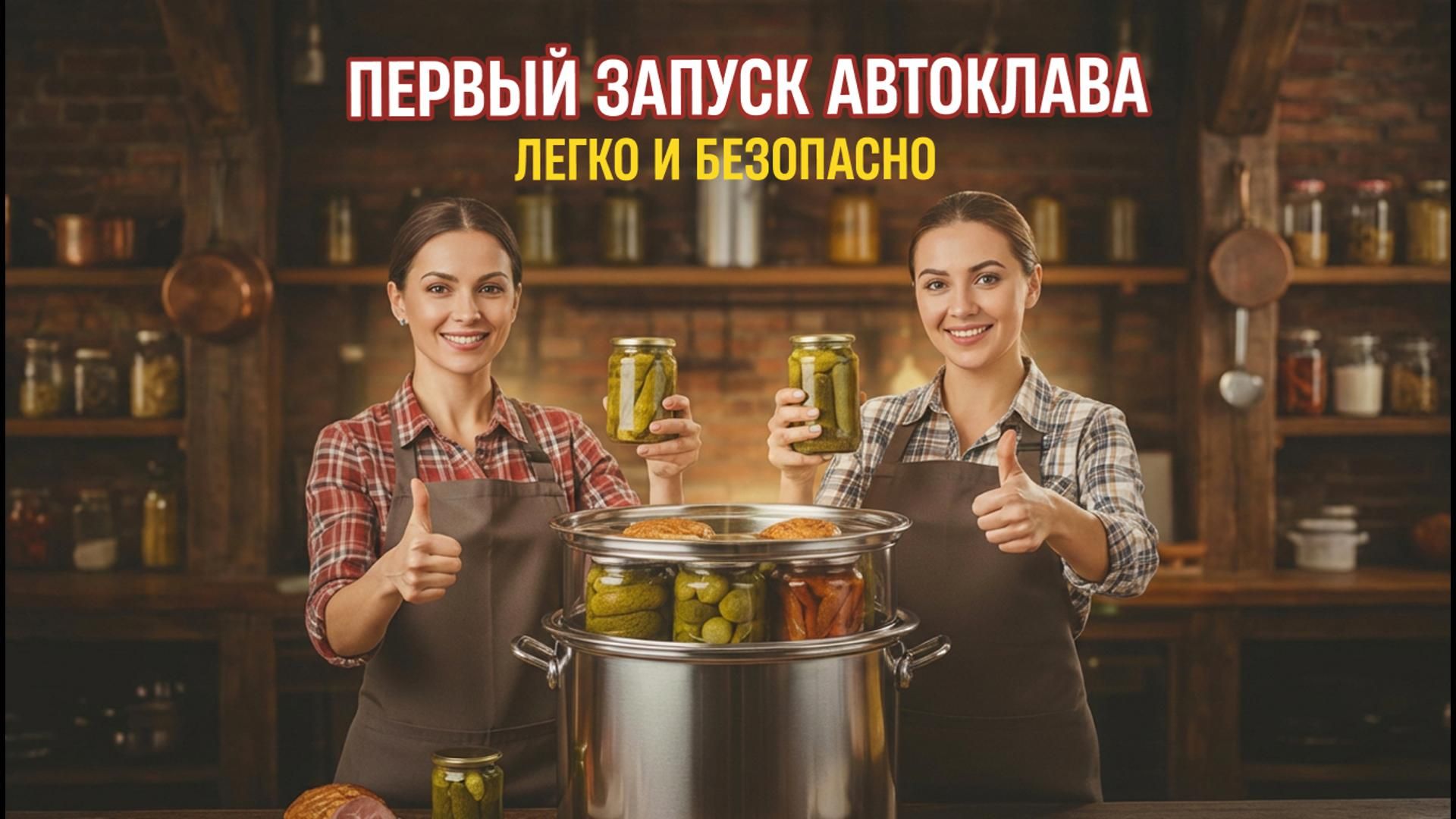 Первый запуск автоклава