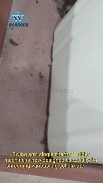 Промышленный шредер для измельчения Еврокубов, IBC-контейнеров смотреть онлайн