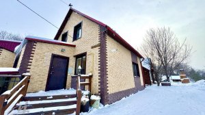 Двухэтажный терем из теплого бруса