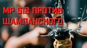 Пневматическая винтовка МР 512 МУРКА против СОВЕТСКОГО ШАМПАНСКОГО на дистанции 50 МЕТРОВ