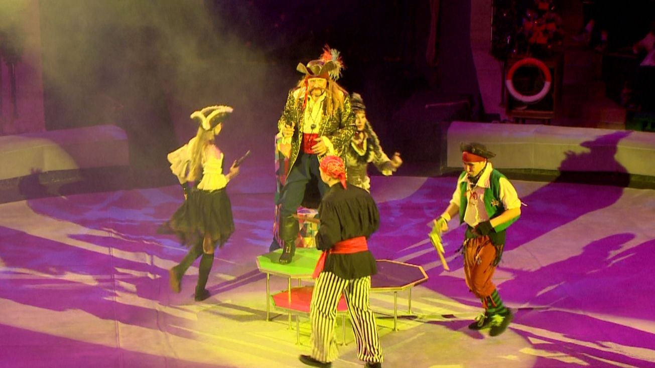 Первые зрители оценили цирковое шоу "Тайны пиратов" смотреть онлайн