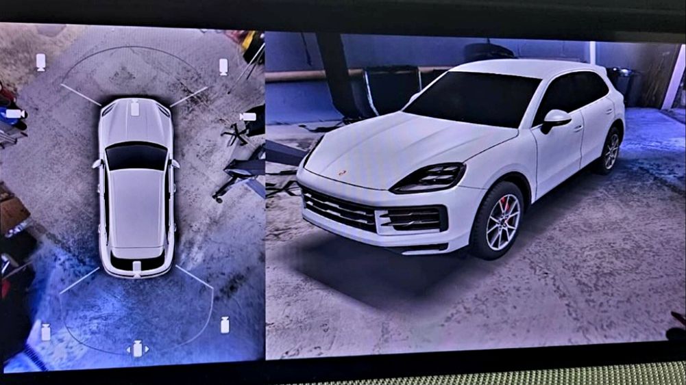 Система кругового обзора 360 Surround View Porsche CAYENNE E3 FL Рестайлинг. PORSCHE-UPGRADE.RU смотреть онлайн