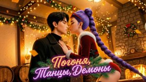 K-Pop Охотницы на Демонов: HUNTRIX – Погоня, Танцы и Демоны 🎄🔥 | Экшен-Клип