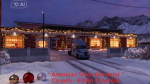 American Truck Simulator — Official music video. В фильме « Новогодний штат Canada « Часть №2