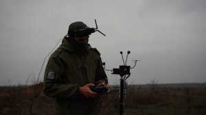 Отработка навыков управления БПЛА на полигоне