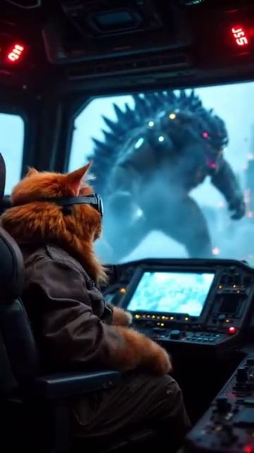 Кот робокоп и Трамп