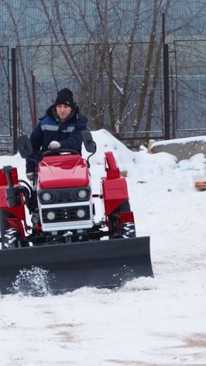 TZR T-18 против снега ❄️