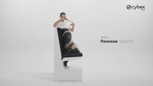 Как снять автокресло Pallas G3 CYBEX
