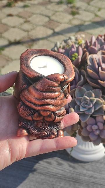 Свеча Гномик своими руками смотреть онлайн