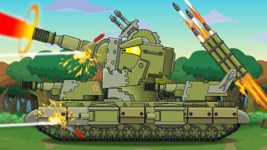 КВ-6 спасает товарищей! - Мультики про танки