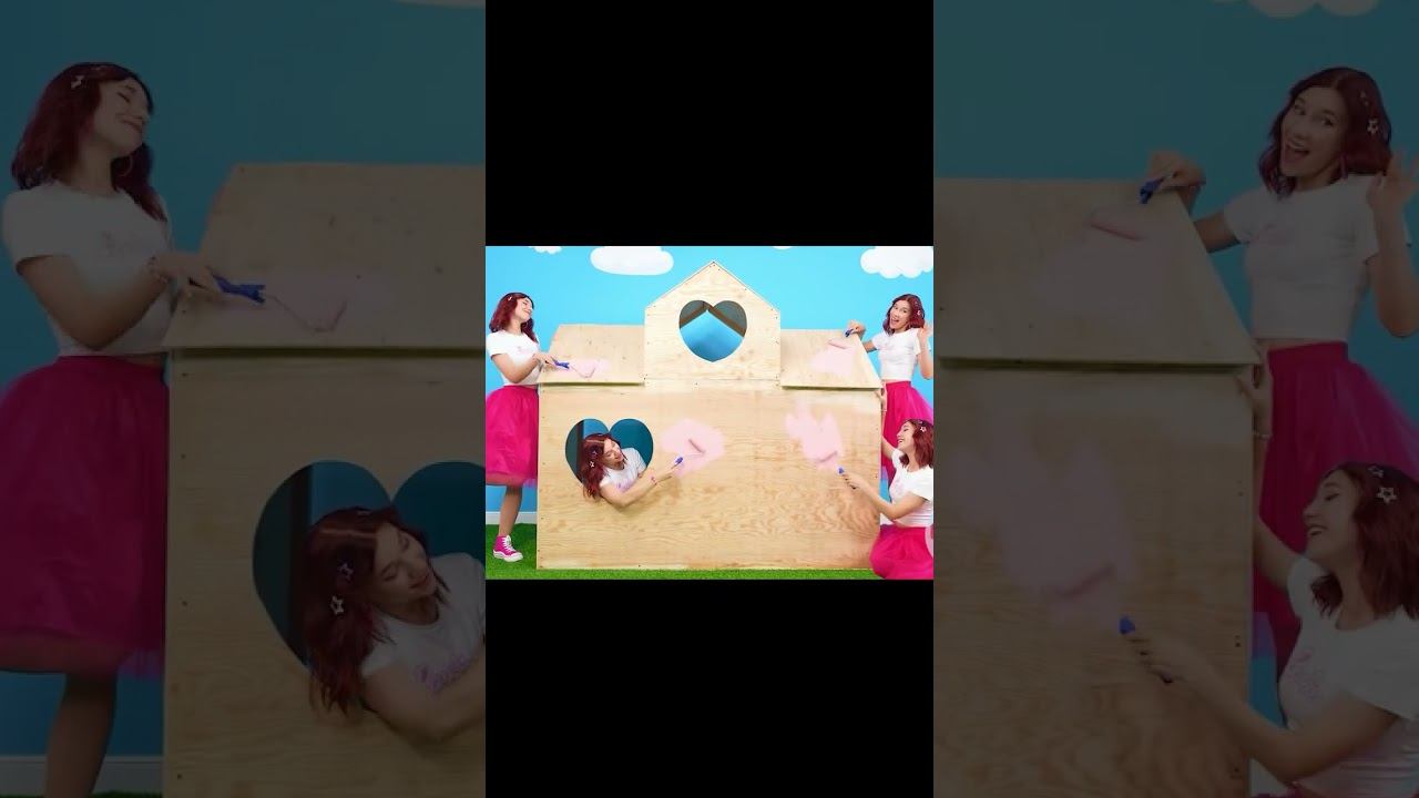 Девушка красит свой новый дом смотреть онлайн