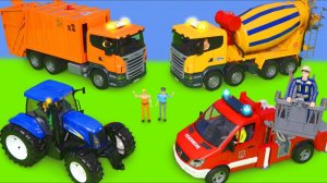 ДЕТСКИЙ МУЛЬТИК ПРО МУСОРОВОЗЫ. РАСПАКОВКА ИГРУШЕЧНЫХ МАШИНОК