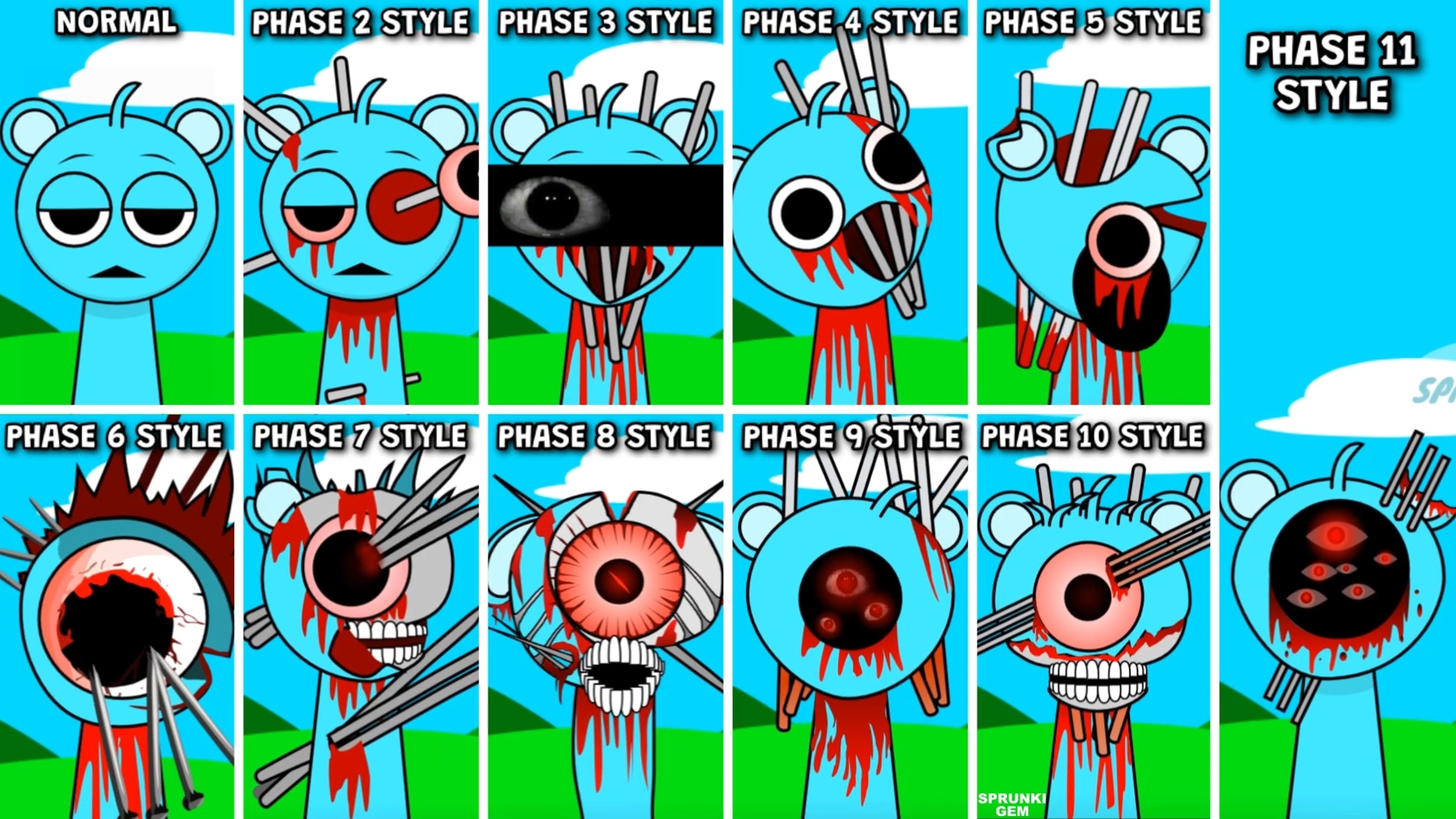 спрунки фаза 1 против фаза 2,3,4,5,6,7,8,9,10,11 но в дневном свете смотреть онлайн