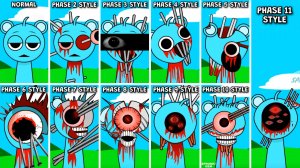 спрунки фаза 1 против фаза 2,3,4,5,6,7,8,9,10,11 но в дневном свете