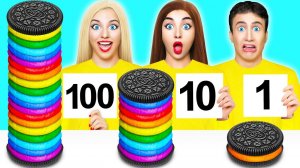 100 Слоев еды Челлендж от Multi DO Challenge